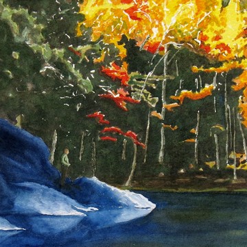 Sunday River Morning, by Tim Banks