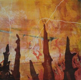 Responsive print by Judith's partner to Judith's initial print