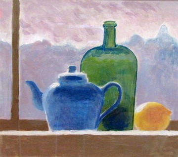 Windowsill at Dusk, by Alan Mast