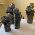 Tulips, ceramic, by Carolyn Judson