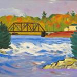 October Freshet on the Androscoggin, by Alan Mast