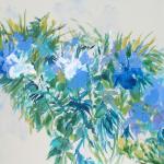 The Spring Garden, acrylic by Ed McCartan