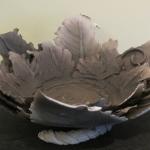 Woodland Temptation, ceramic - smoke fired, by Jackie Melissas