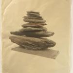 Cairn, digital photograph, by Paul Parenteau