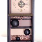 Clock #1, assemblage, by Ann Slocum