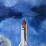Lift Off, watercolor by Barbara Snapp
