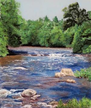 Streamside by Barbara Snapp